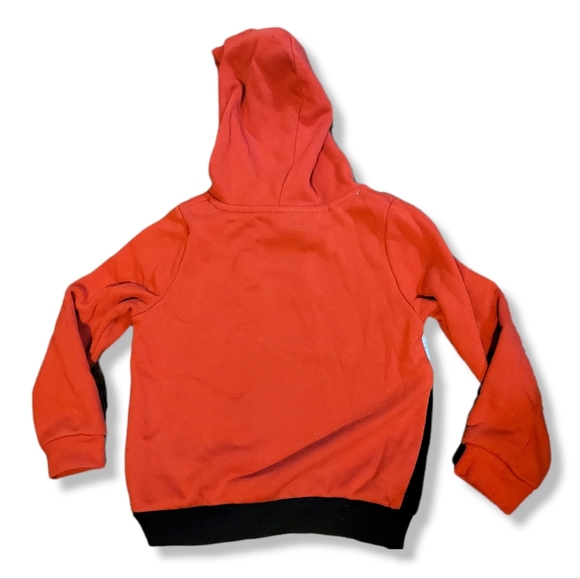 4T Hoodie Sweatshirt New York Colorblock Hoodie Sweater Red Black & Grey - Picture 3 of 6